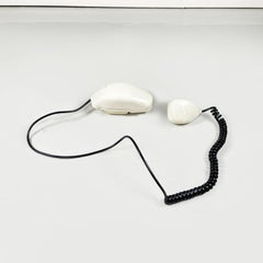 German Modern White Telephone Mod. Grillo by Zanuso Sapper for Siemens, 1960s