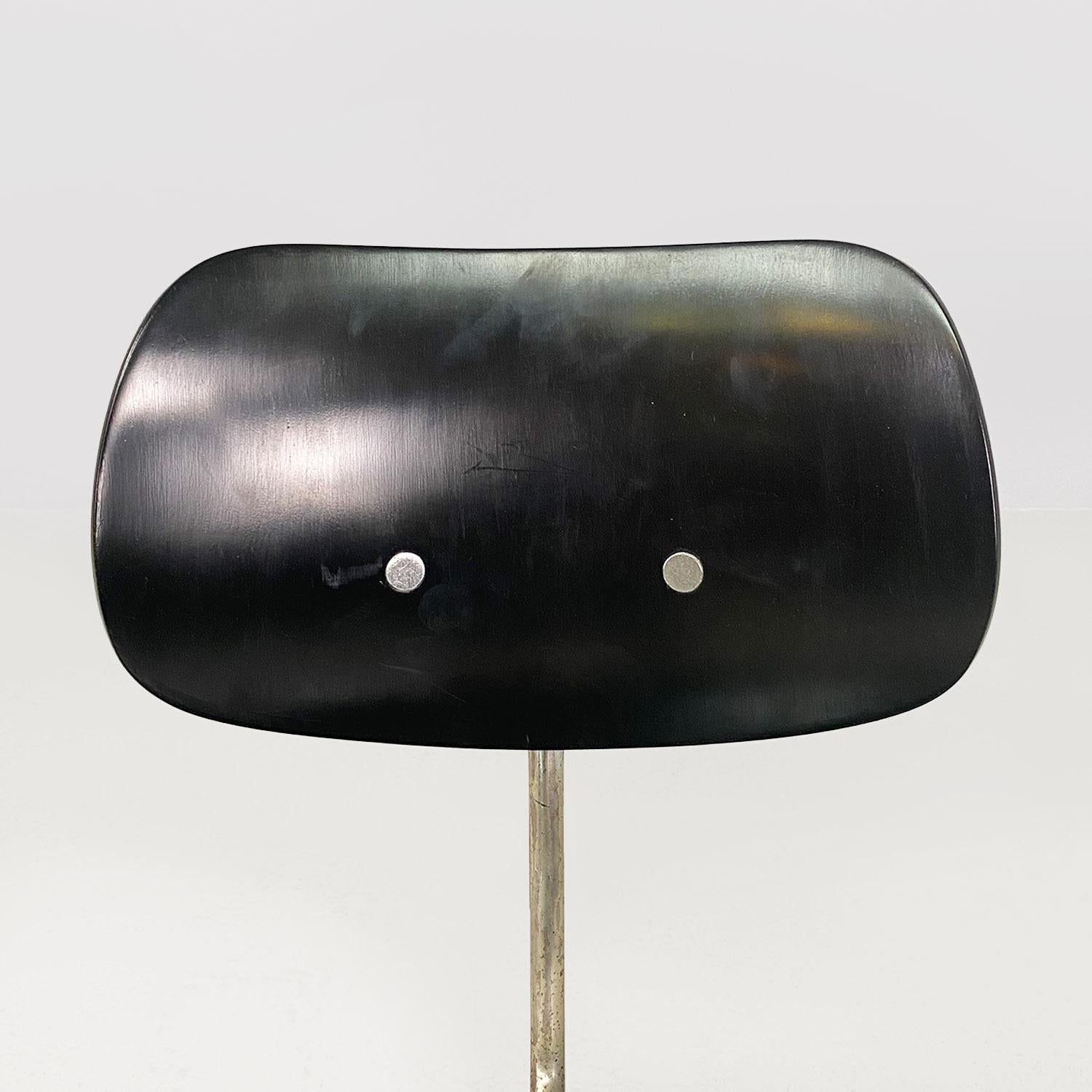 German modern wood metal SE68 chairs by Egon Eiermann for Wilde + Spieth, 1960s in vendita 6