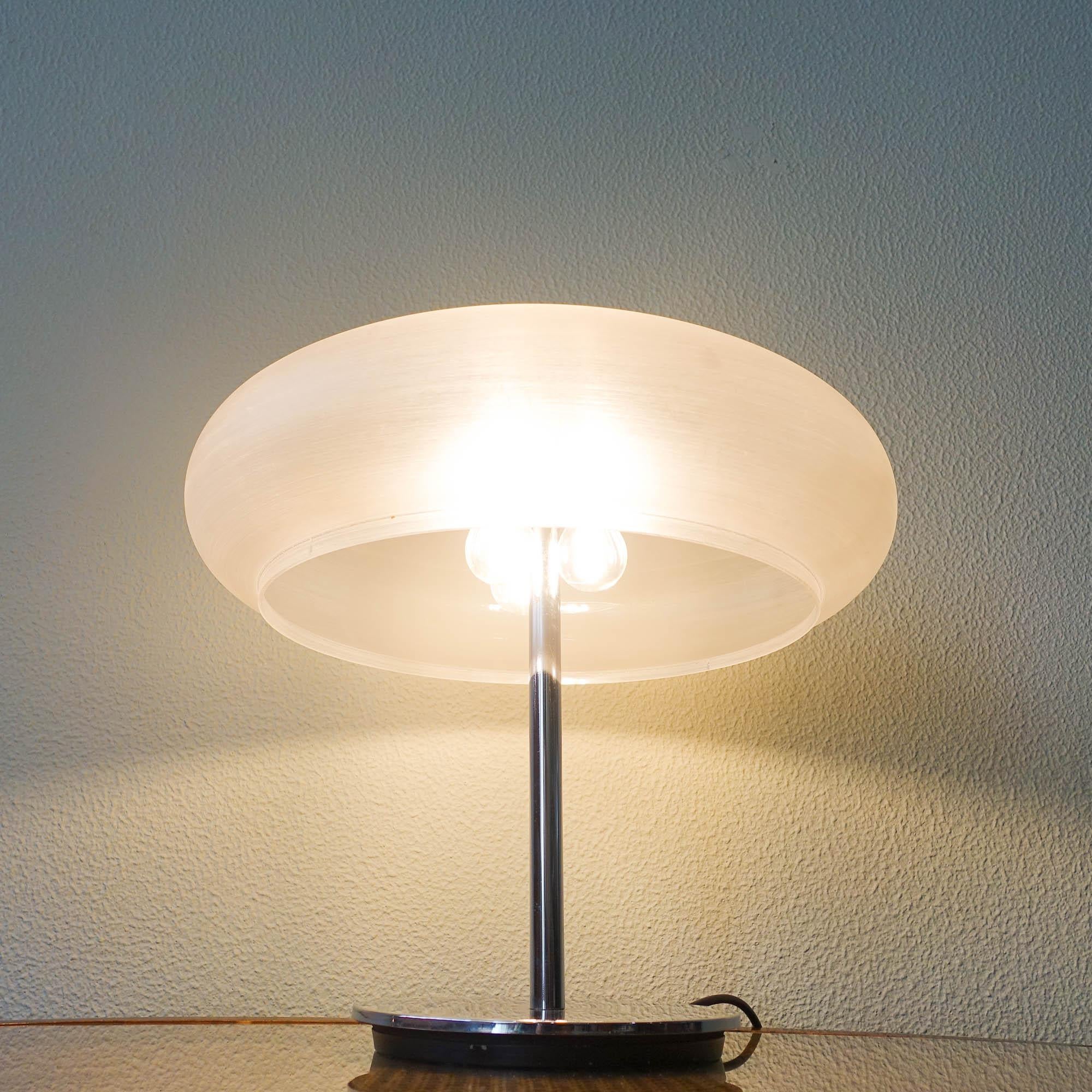 German Mushroom Table Lamp, 1970's For Sale 1