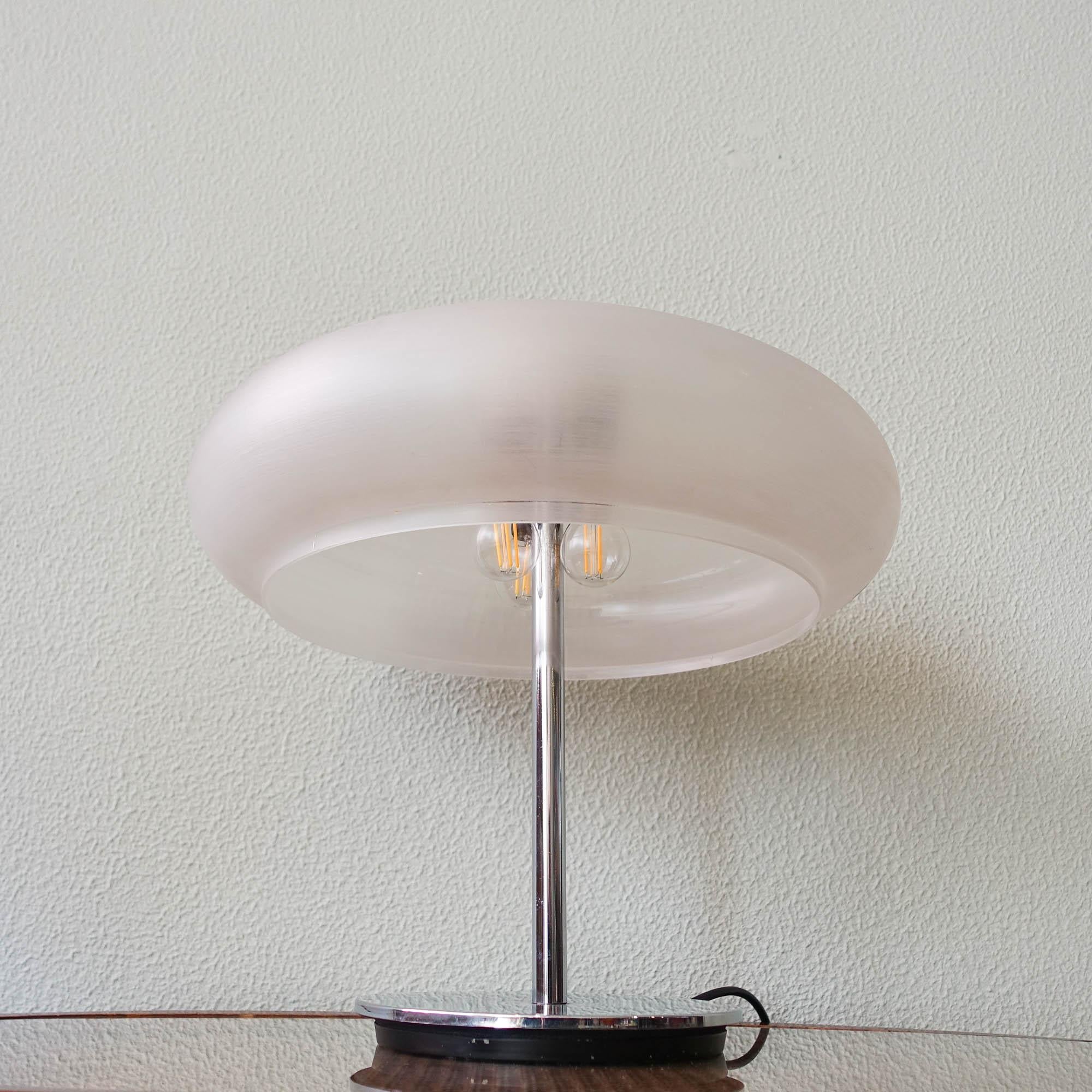 German Mushroom Table Lamp, 1970's For Sale 2