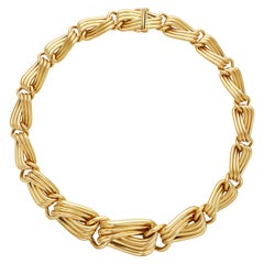 Deutsche Neiman Marcus 18 Karat Gelbgold Gliederkette