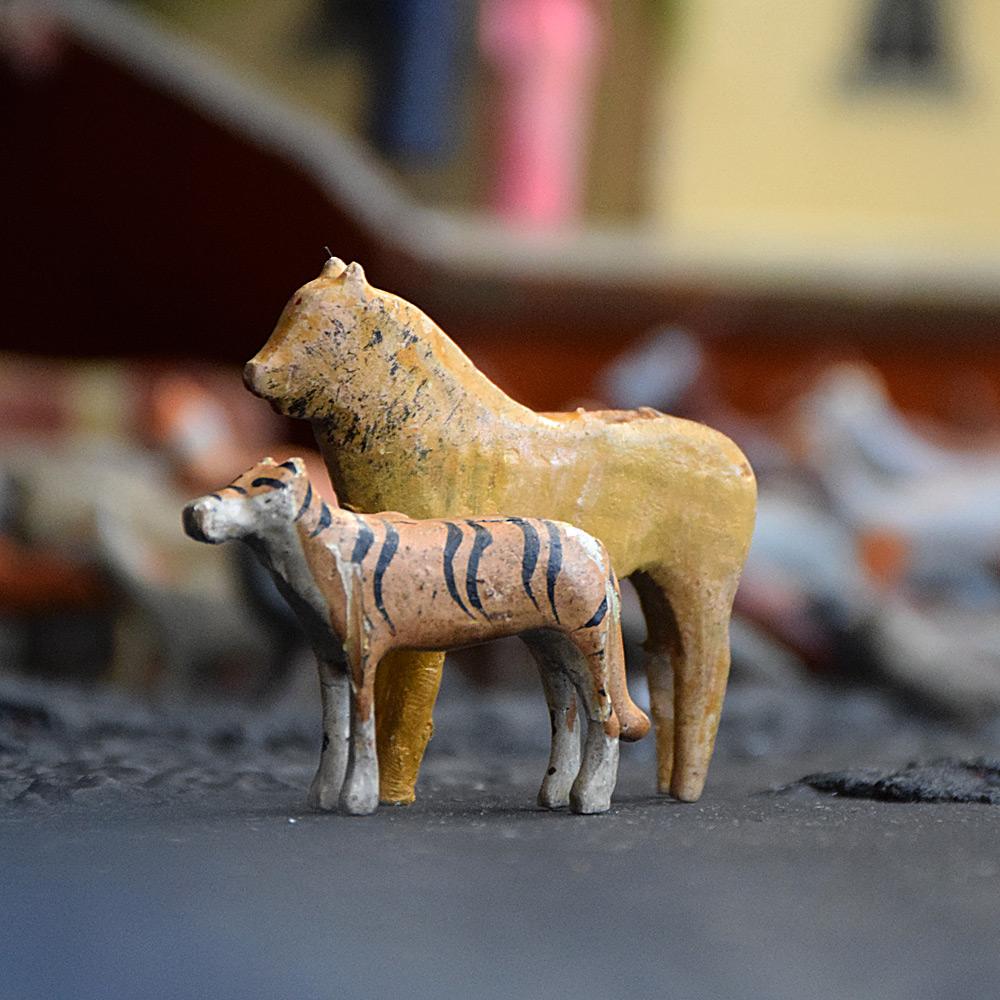 Hand-Carved German Noah’s Ark 1920