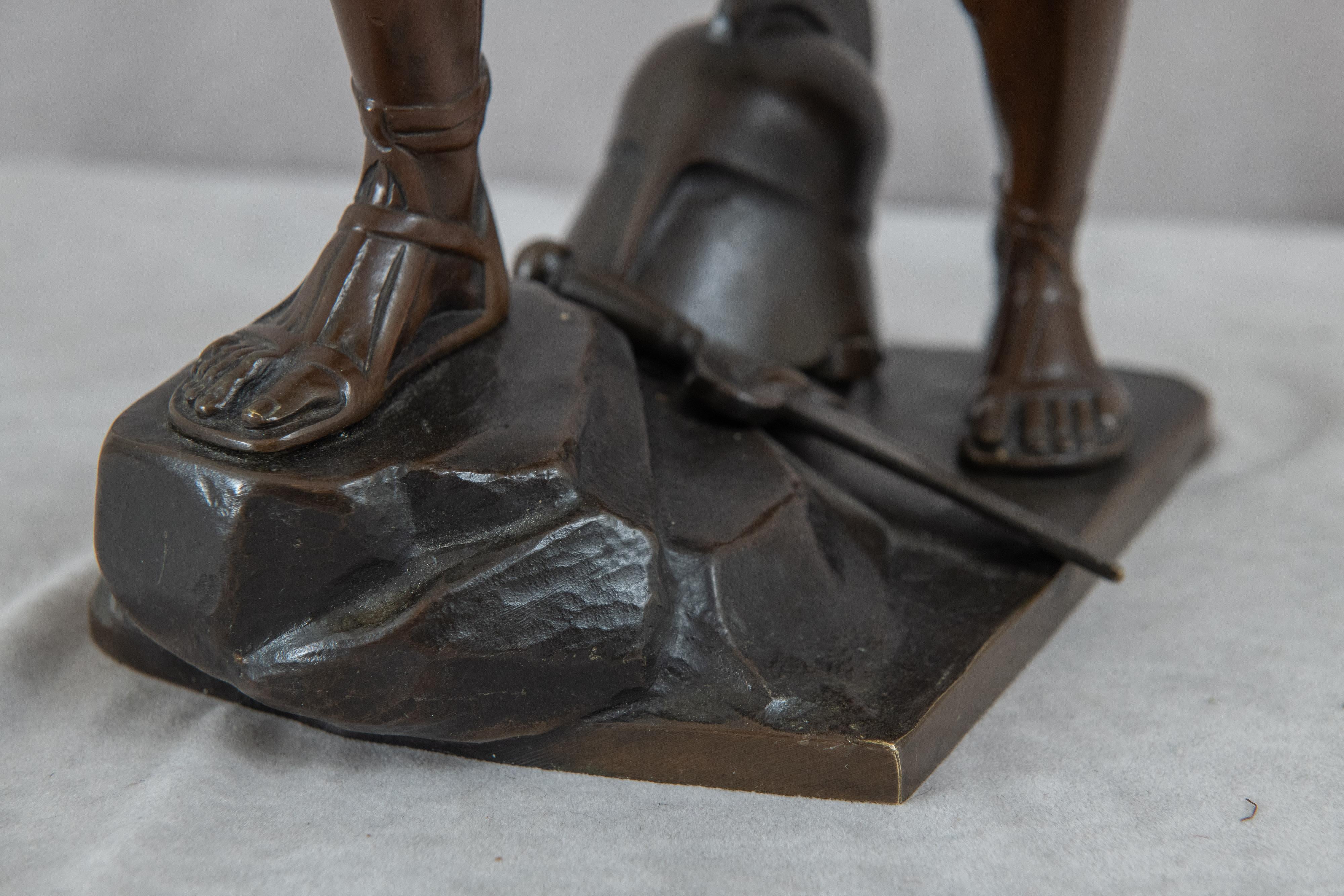 Warrior masculin nu allemand Otto Schmidt Hofer, vers 1910 en vente 4