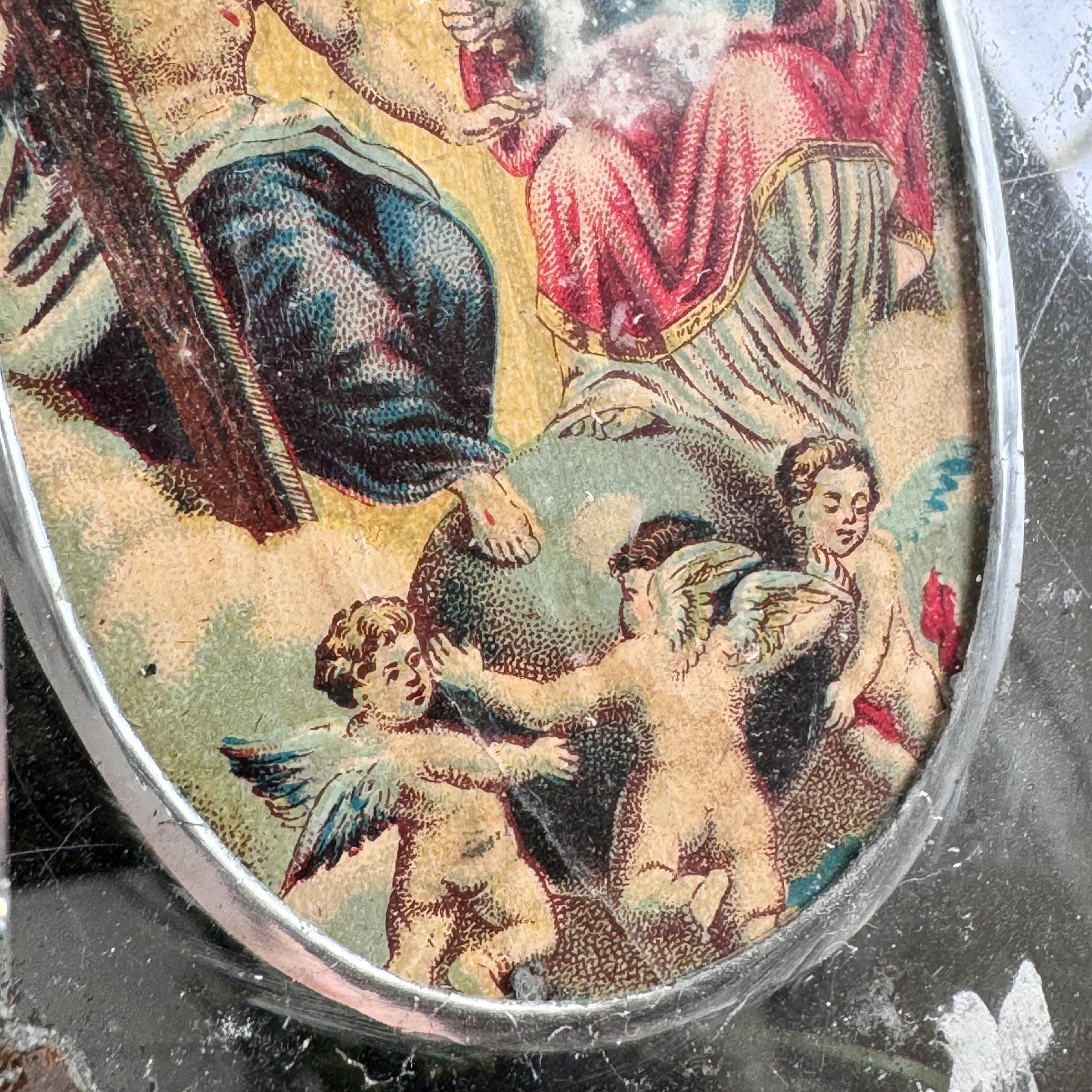 German Nuns' Mirrors circa 1800 For Sale 2
