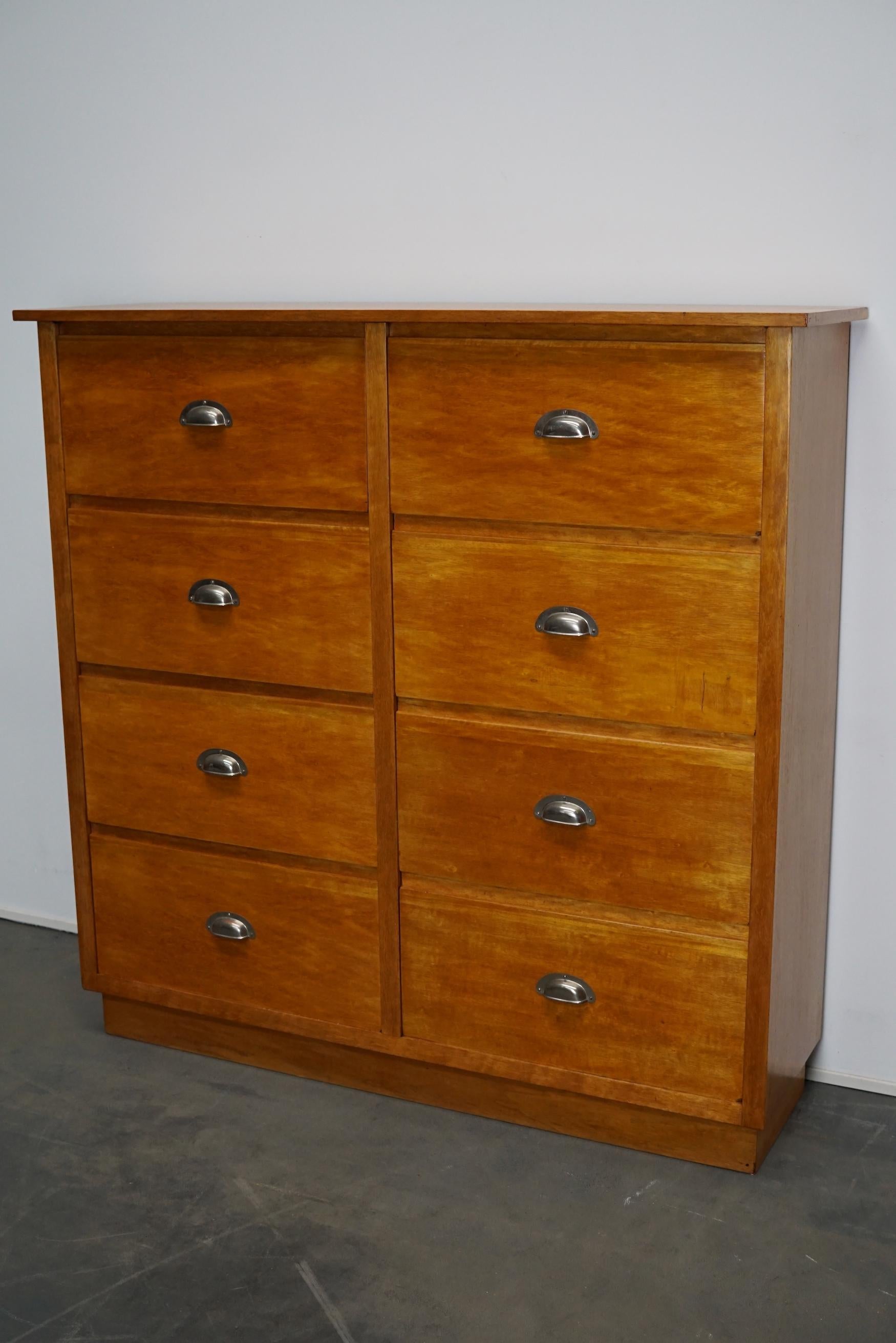 German Oak Apothecary Cabinet, Mid-20th Century For Sale 11