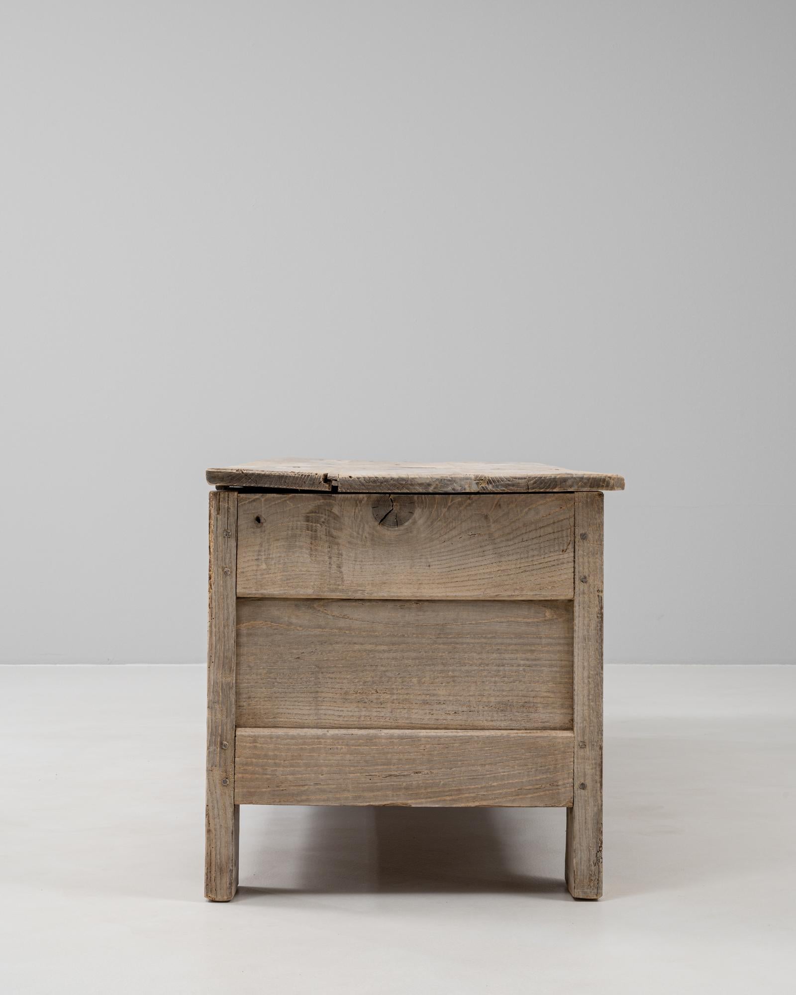 German Oak Chest For Sale 8