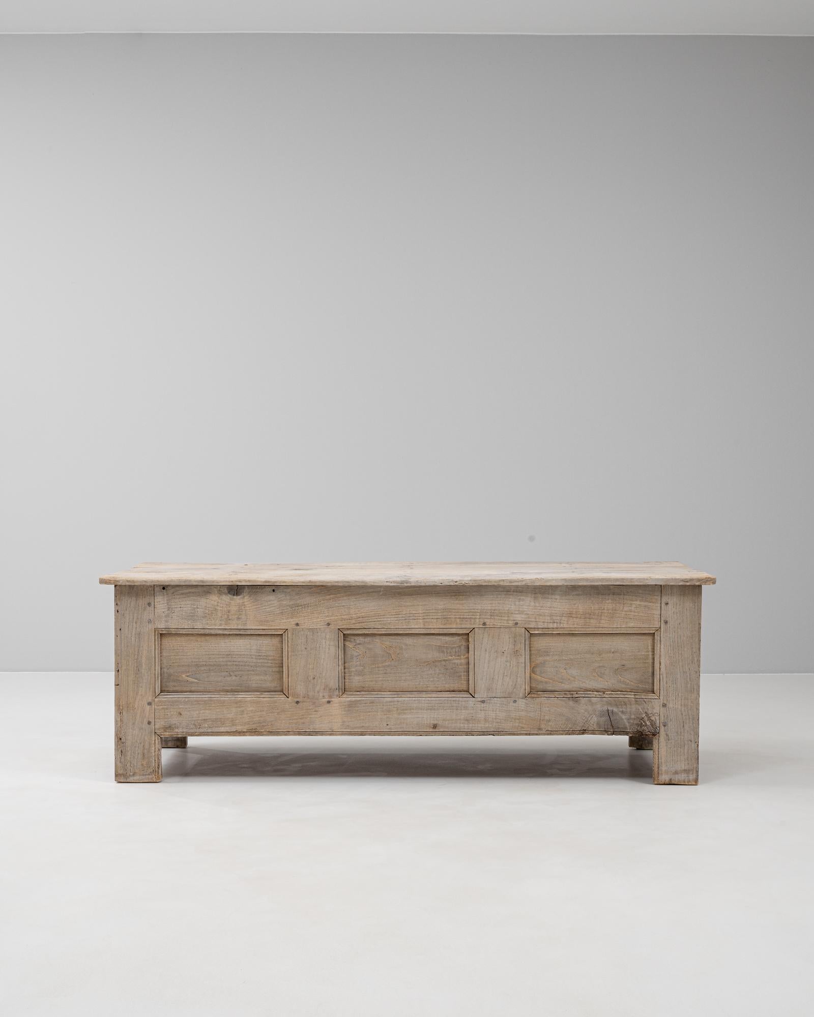 German Oak Chest For Sale 1