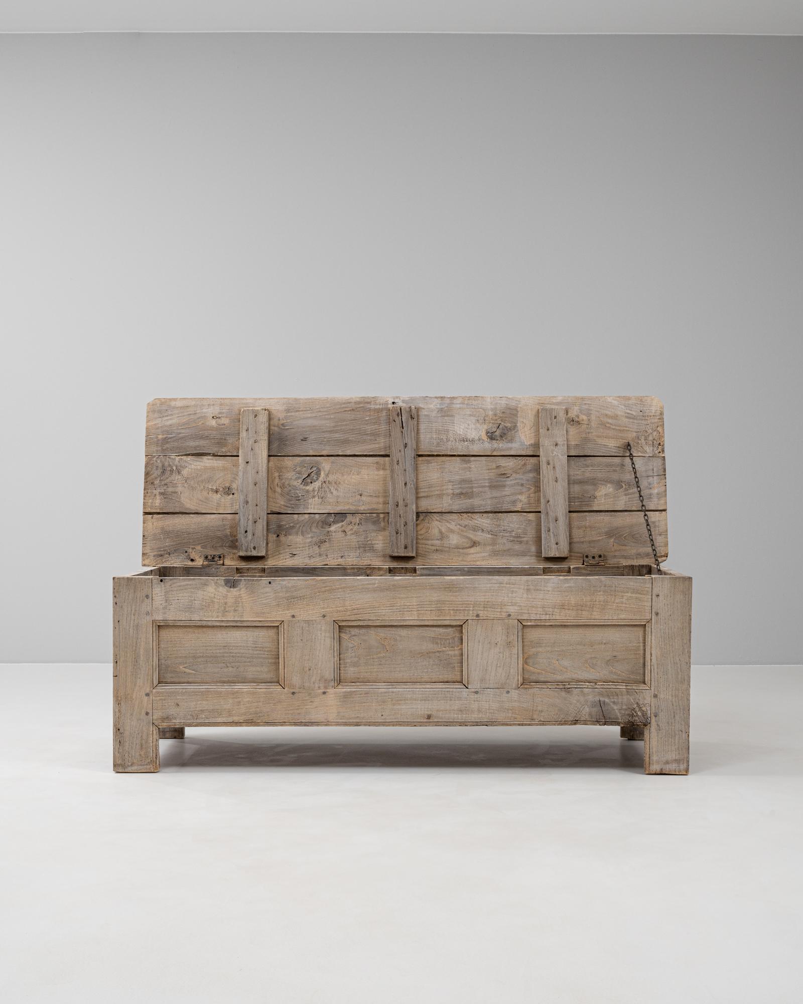 German Oak Chest For Sale 2