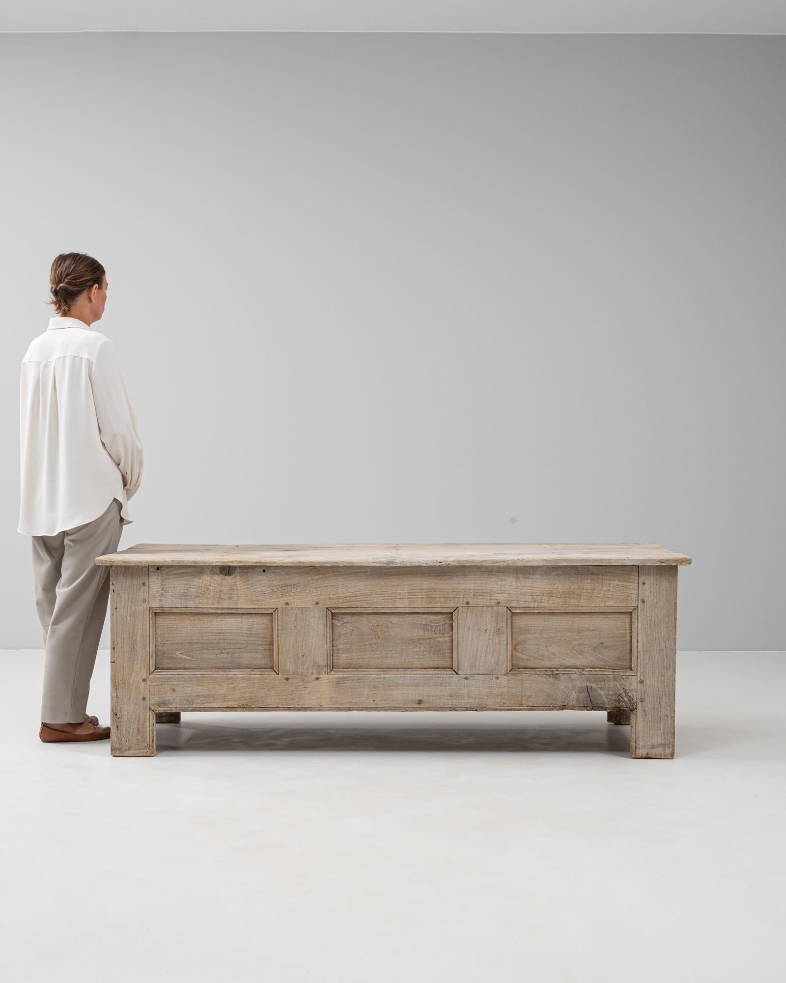 German Oak Chest For Sale 3