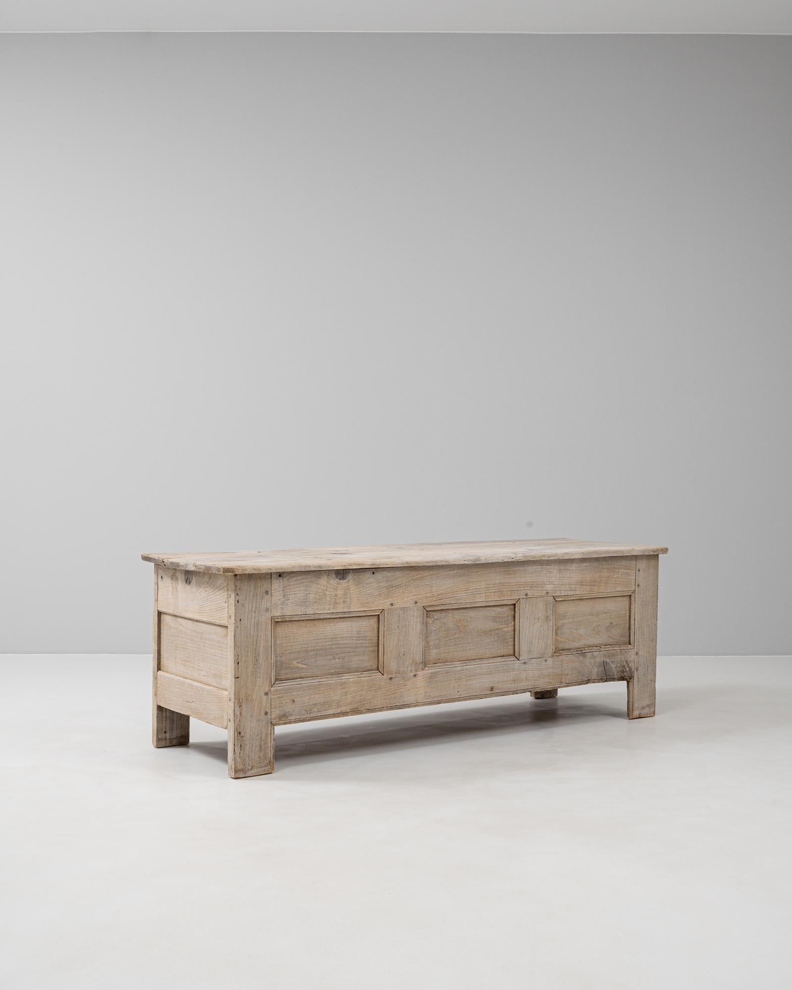 German Oak Chest For Sale 4