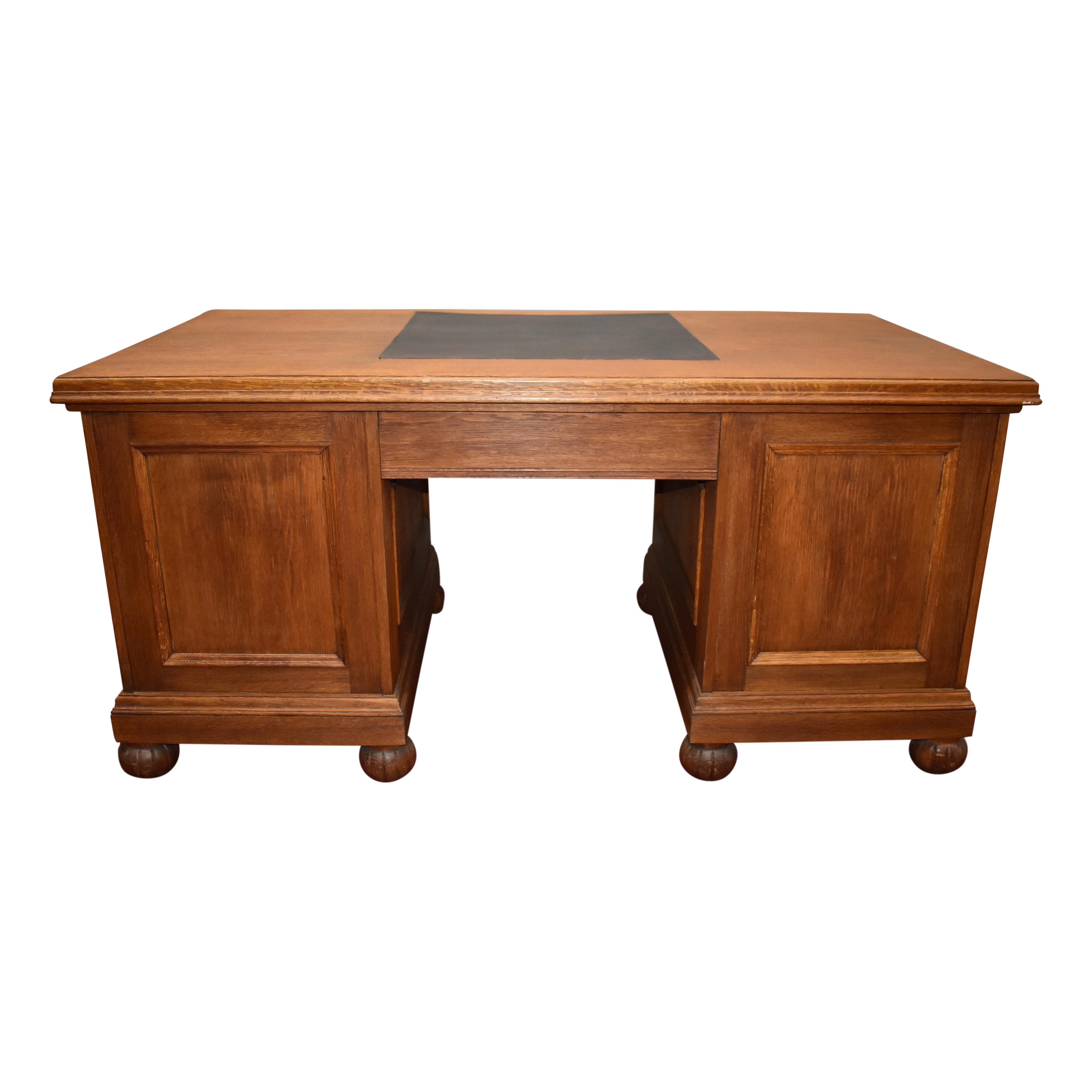 antique oak desk