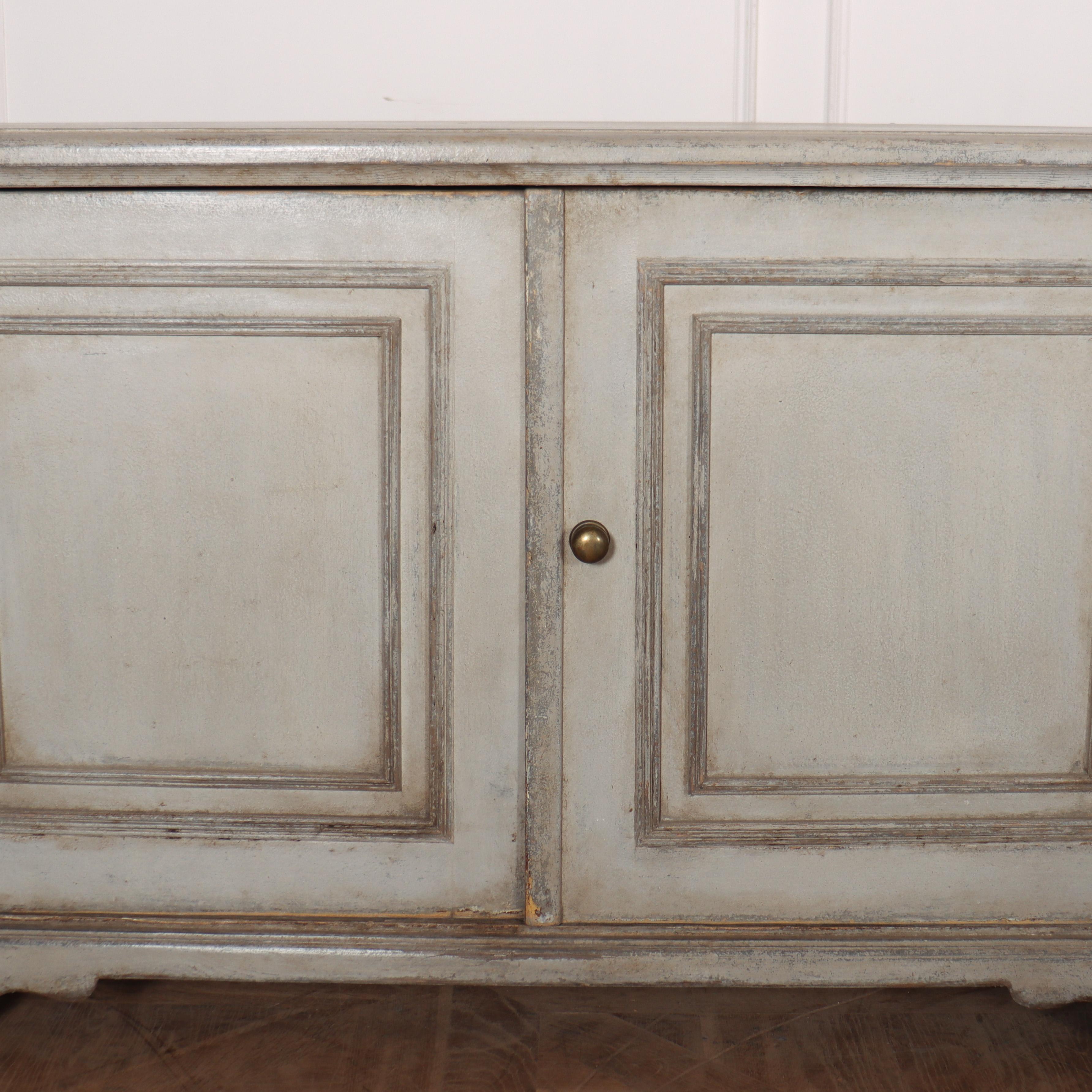 19th Century German Painted Pine Enfilade For Sale