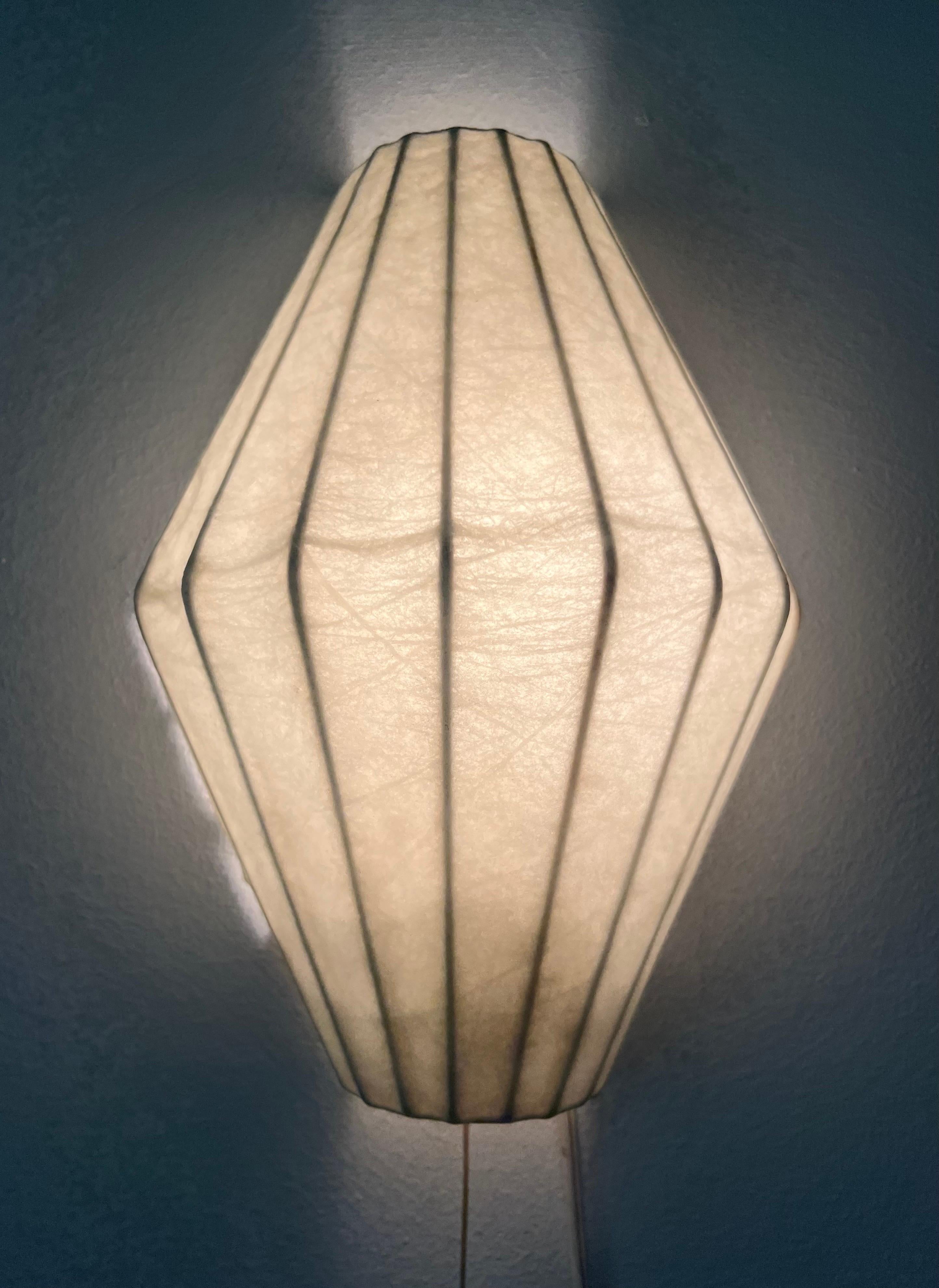 German Pair of Cocoon Wall Sconces by Friedel Wauer for Goldkant, 1960s 9