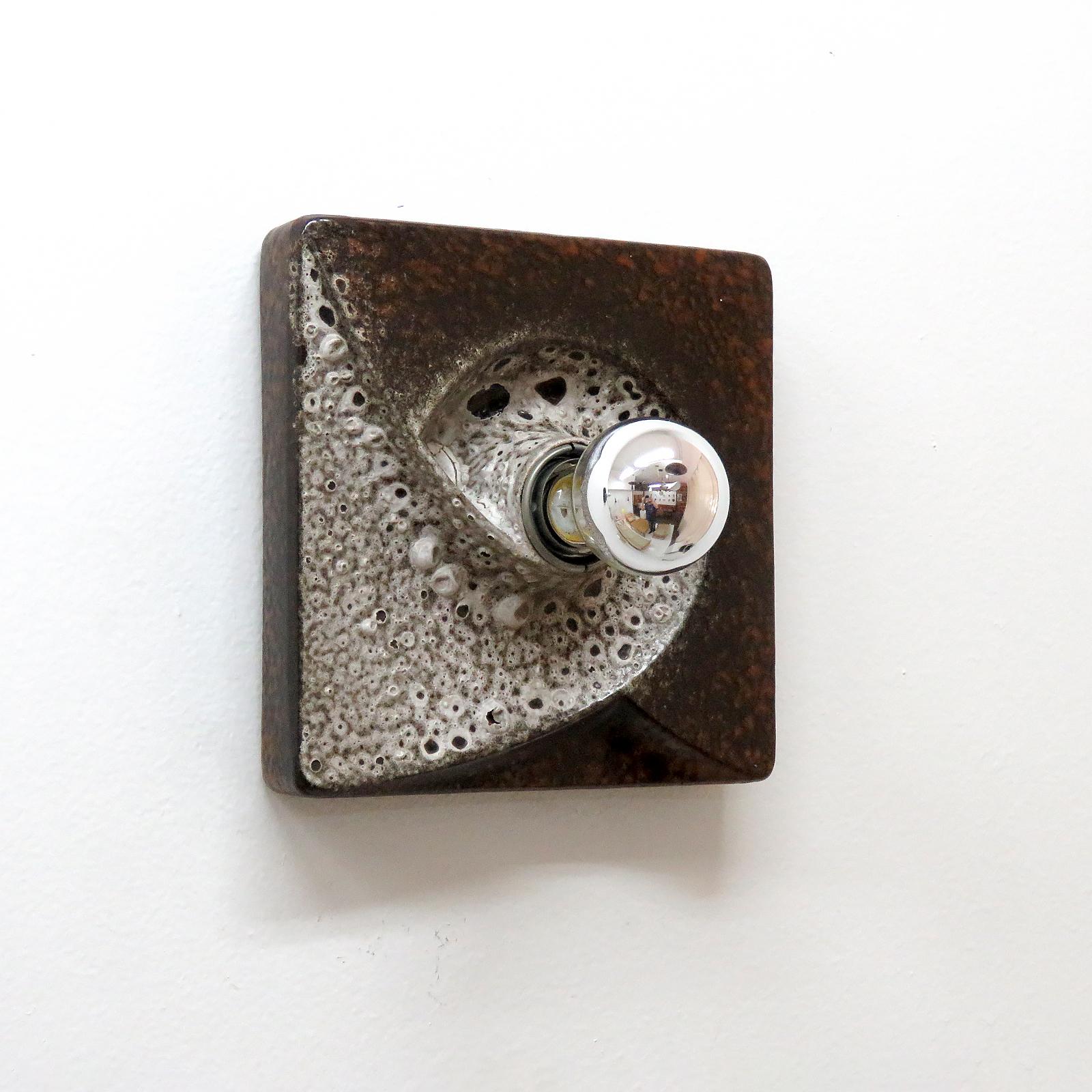 Mid-Century moderno Lampade da parete in ceramica di Pan, 1960 in vendita