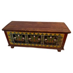 German Pine Blanket / Marriage Chest