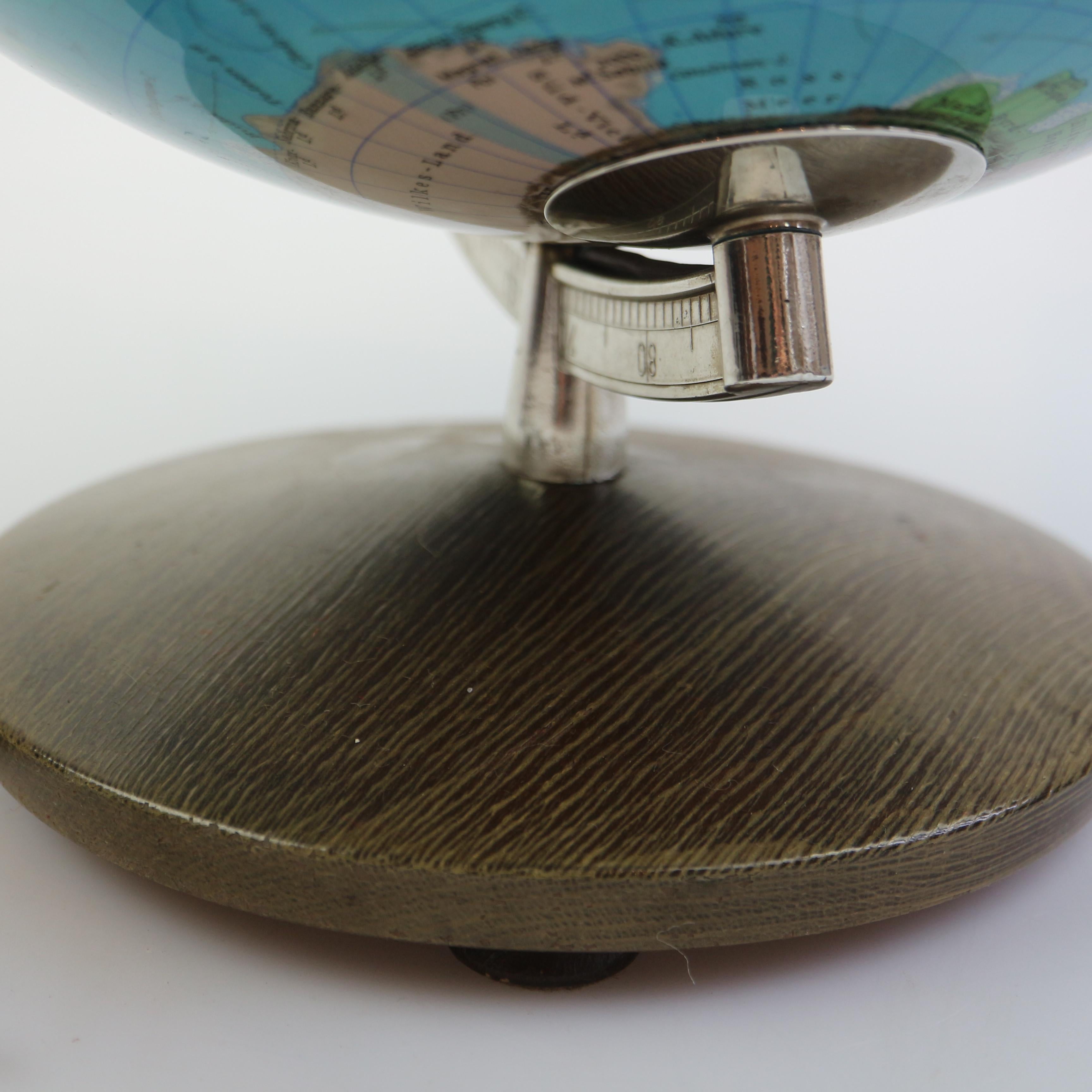 germany on globe