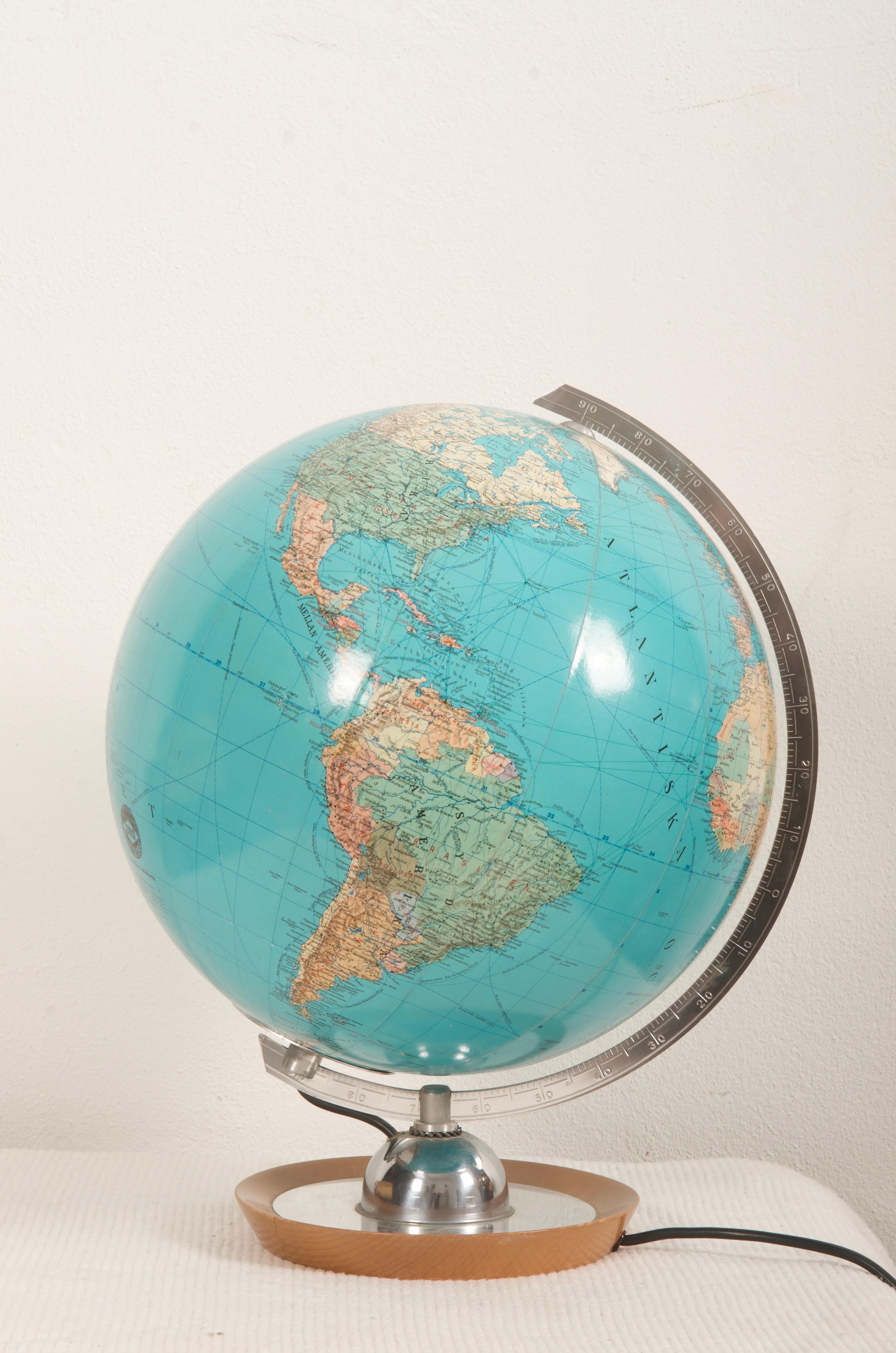 German Political Globe JRO Multi-Globus For Sale at 1stDibs