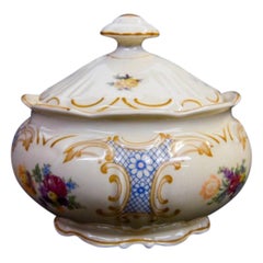 German Porcelain Bomboniere, Bavaria Schumann