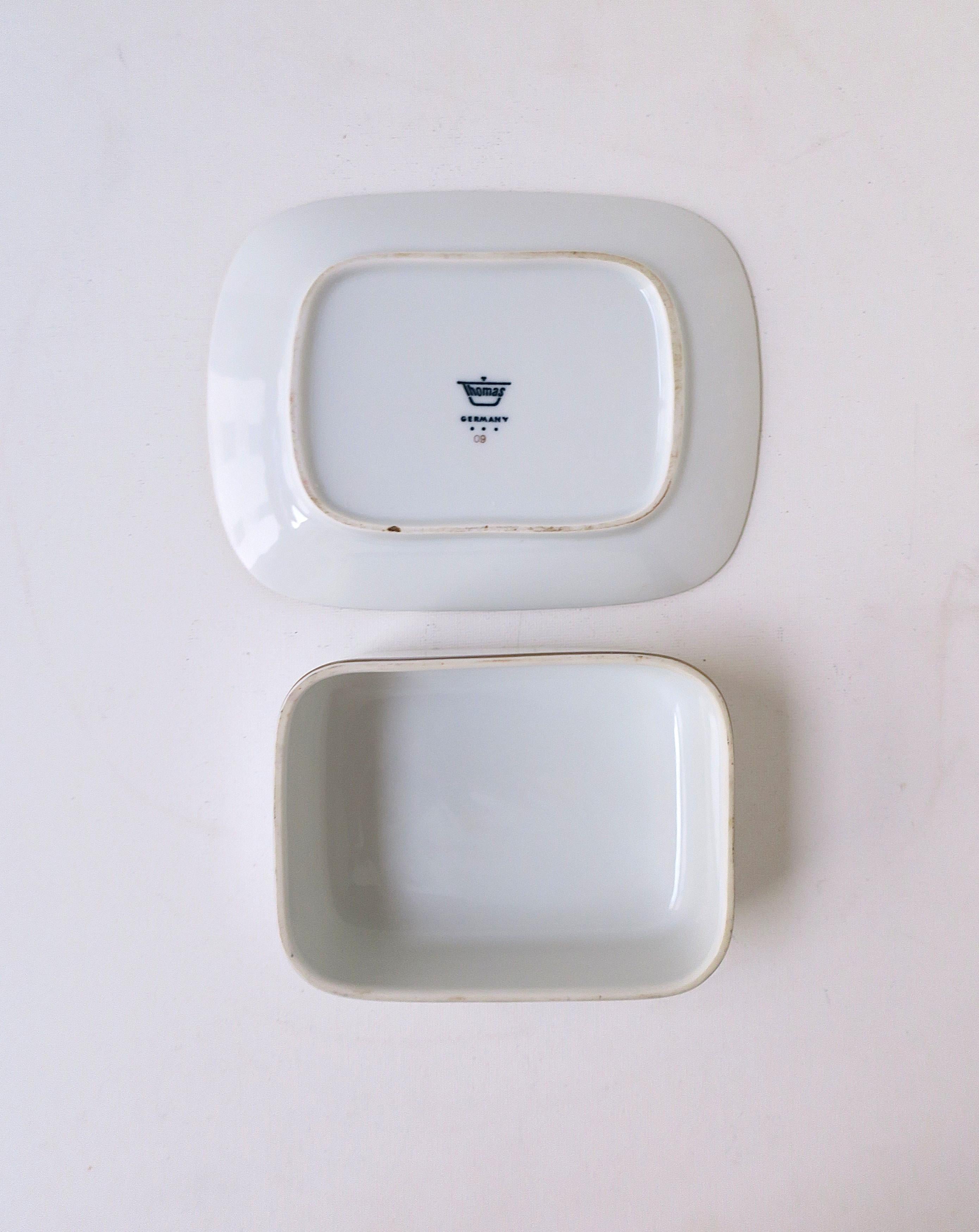 German Porcelain Butter Dish For Sale 5