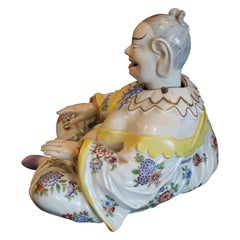 German Porcelain Chinoiserie Nodder Figure of a Chinese Man by Dresden