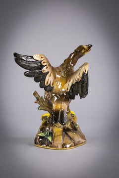 German Porcelain Eagle, Meissen, circa 1860