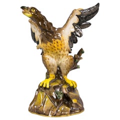 Aquila in porcellana tedesca, Meissen, 1860 circa