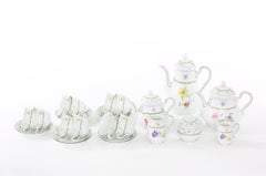 German Porcelain Tea / Coffee Service For Ten