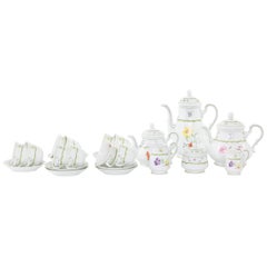 German Porcelain Tea / Coffee Service For Ten