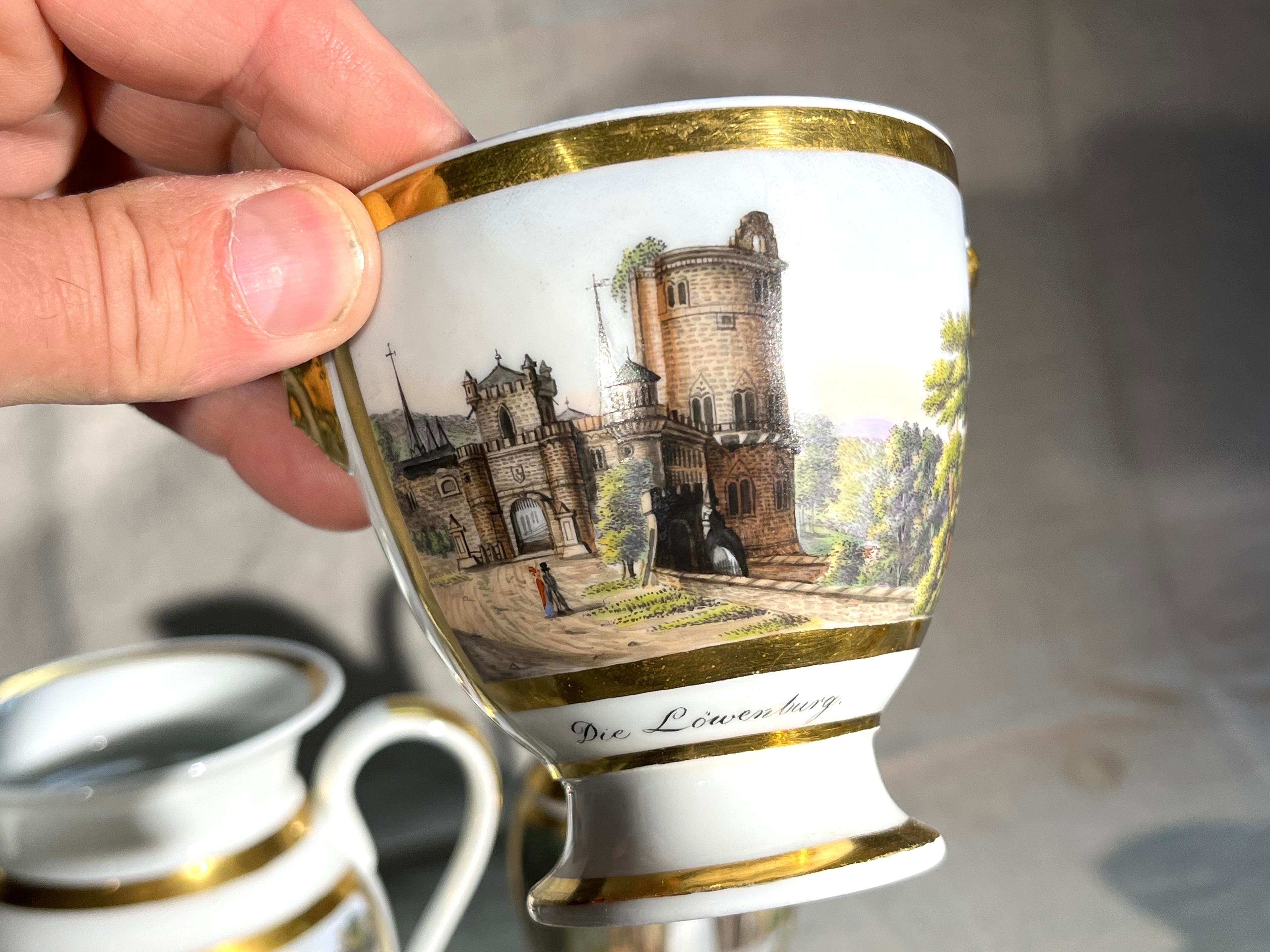 German Porcelain Tea Set 4