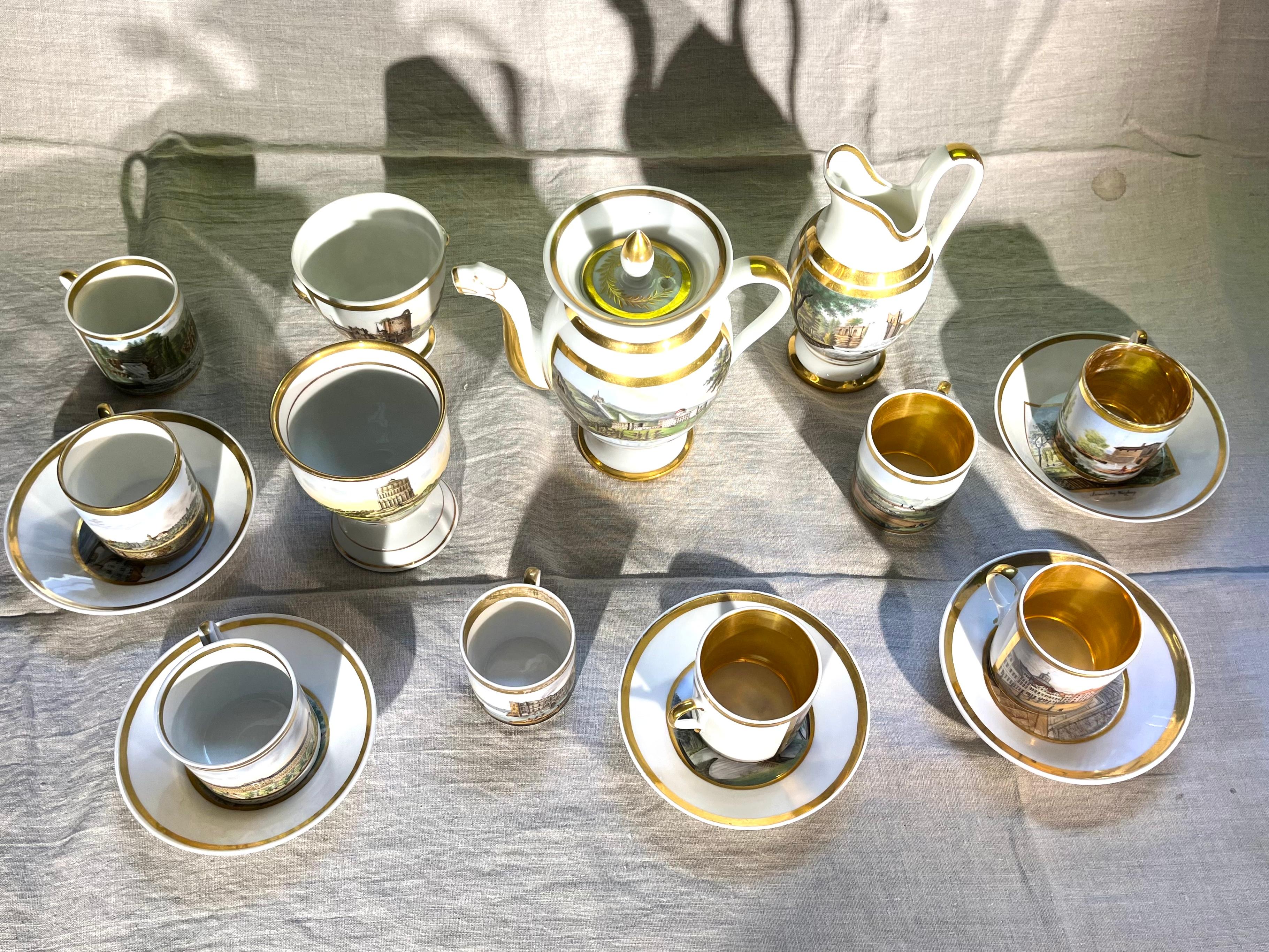 German Porcelain Tea Set 13