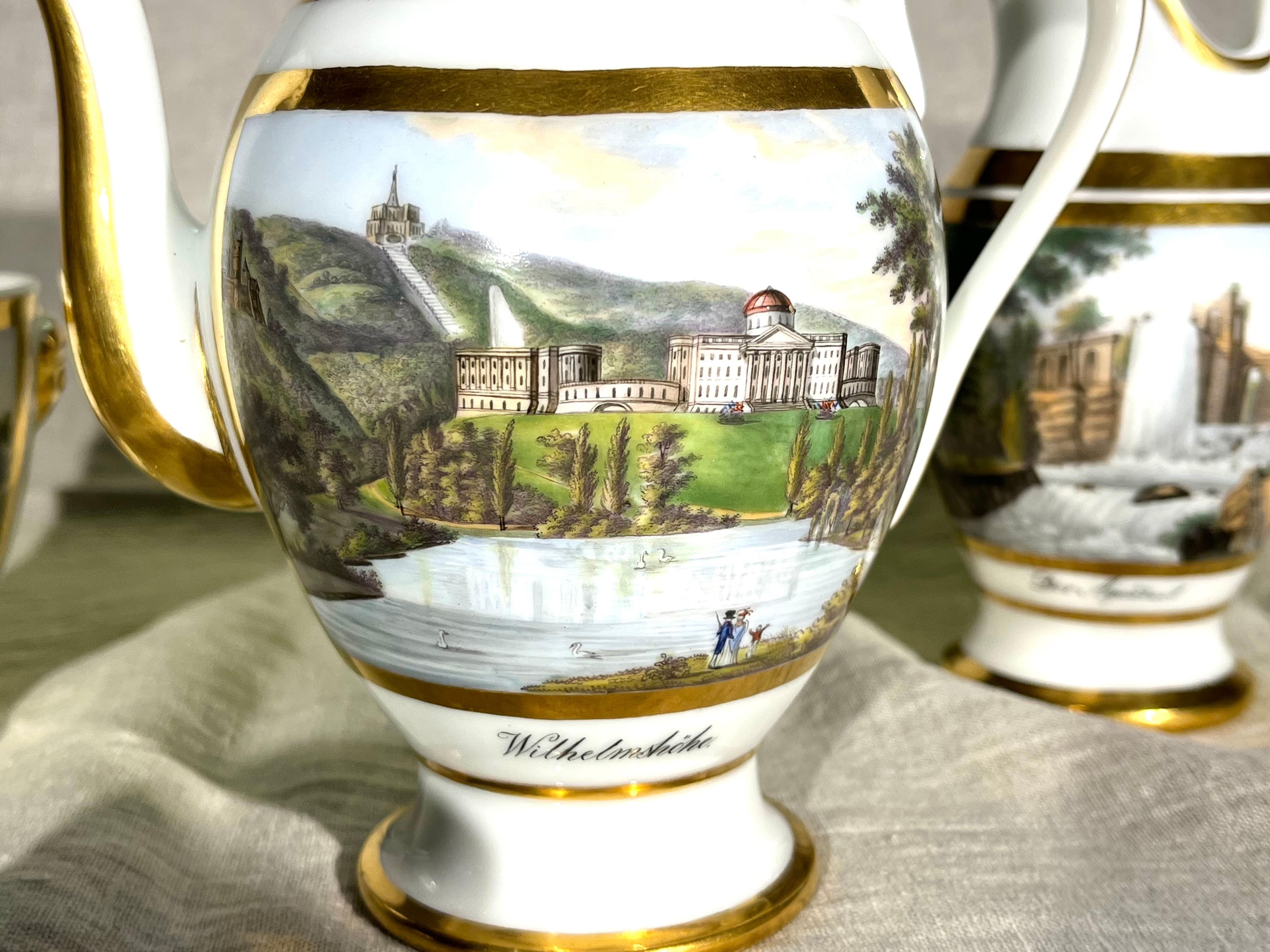 German Porcelain Tea Set at 1stDibs