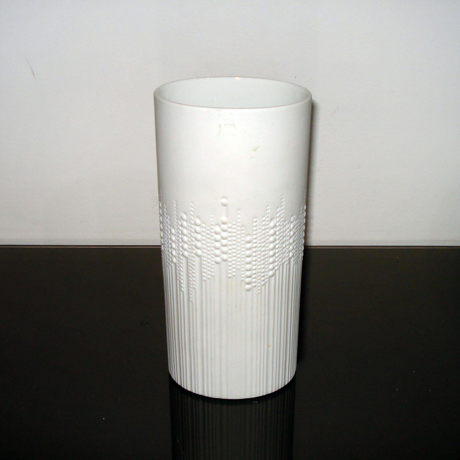 Late 20th Century German Porcelain Vase by Tapio Wirkkala for Rosenthal, 1980s