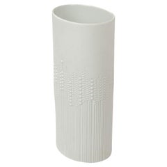 Retro German Porcelain Vase by Tapio Wirkkala for Rosenthal, 1980s