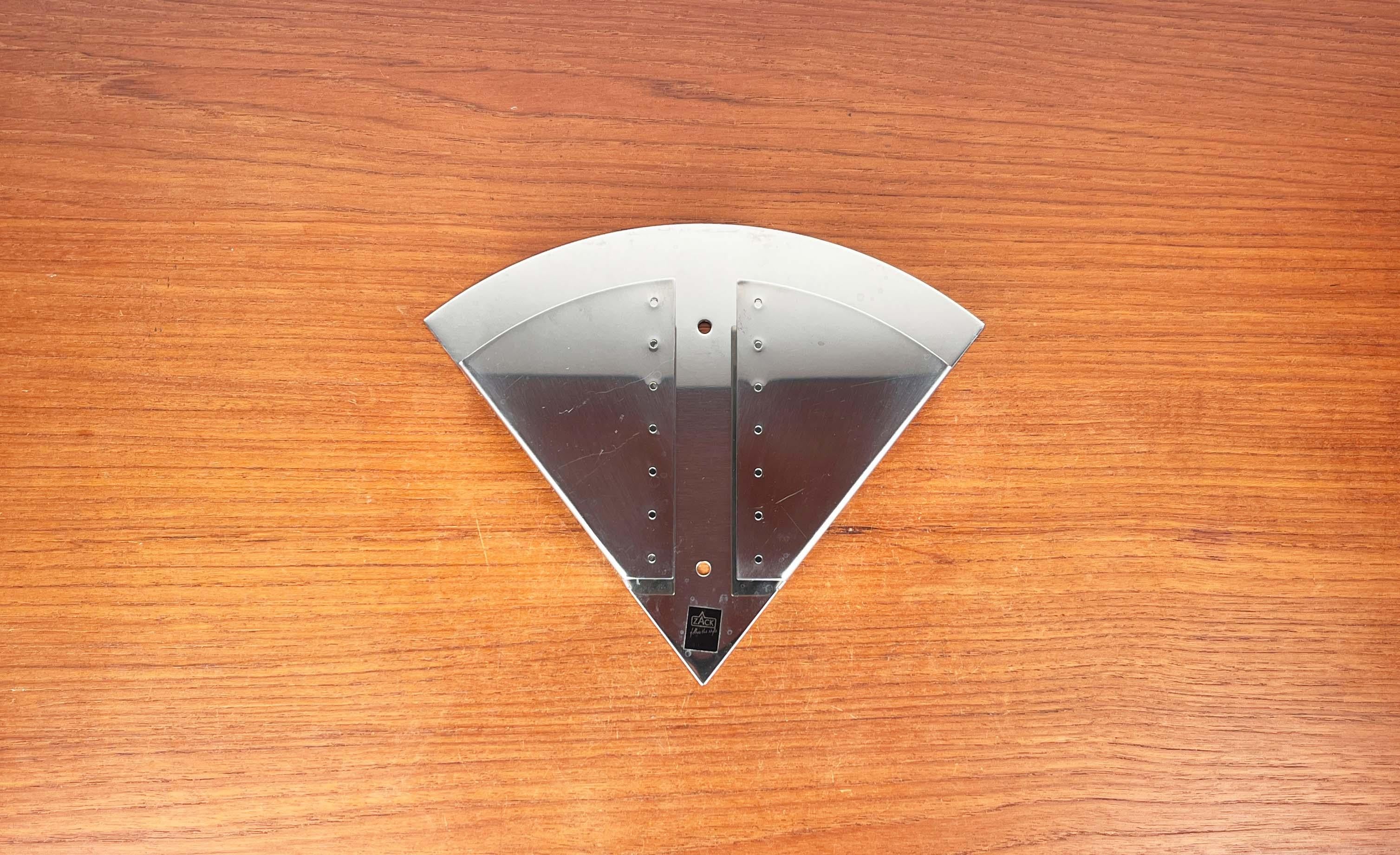 German Postmodern Chrome Coffee Filter Holder from Zack, 1980s en Bueno estado para la venta en Hamburg, DE