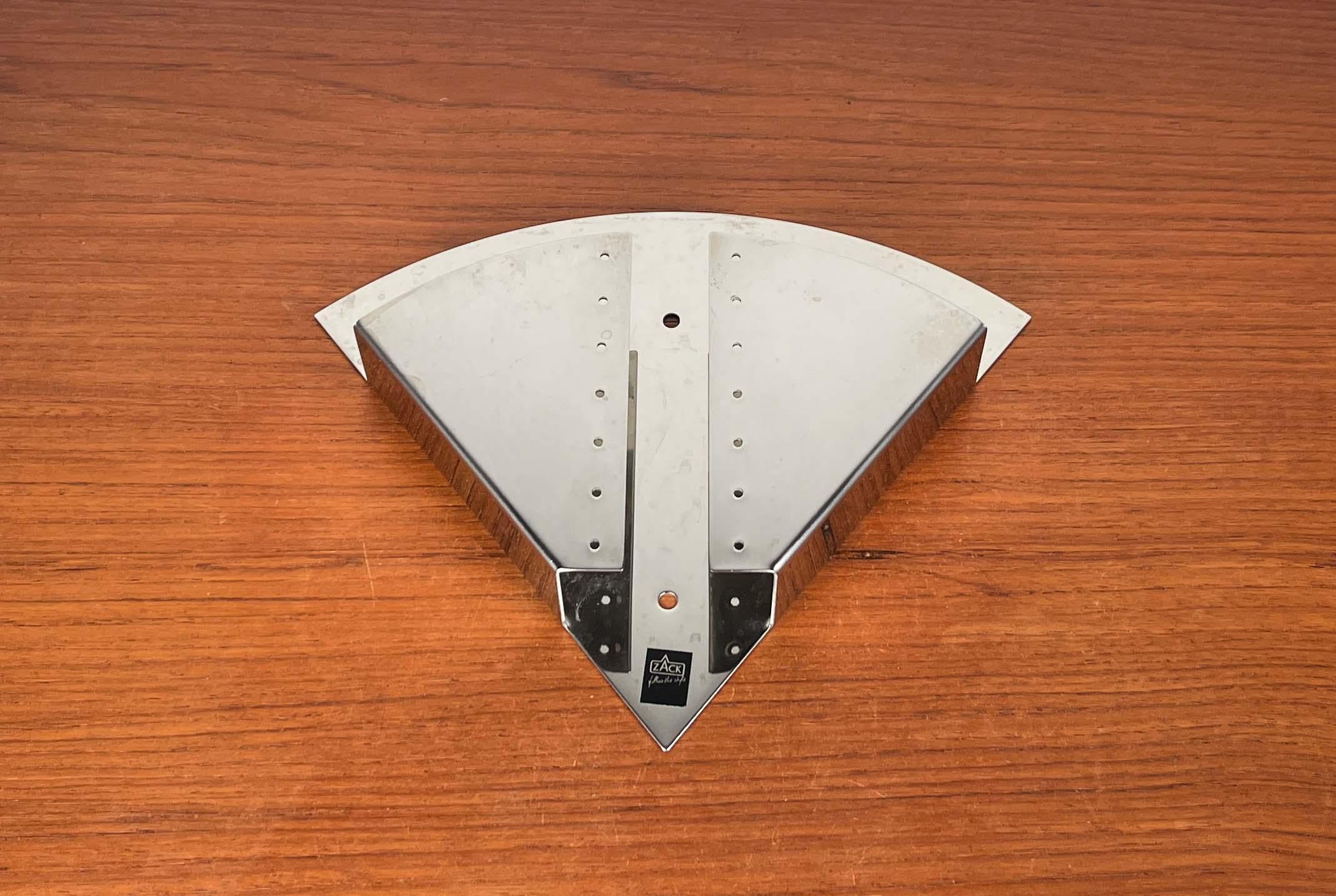 German Postmodern Chrome Coffee Filter Holder from Zack, 1980s siglo XX en venta