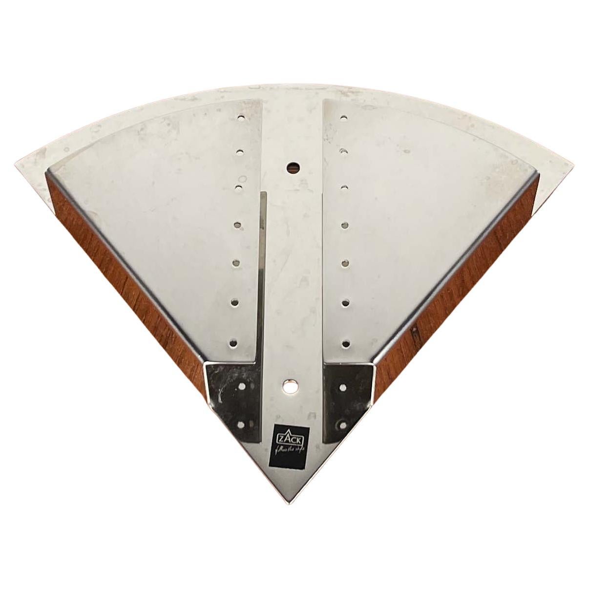 German Postmodern Chrome Coffee Filter Holder from Zack, 1980s en venta