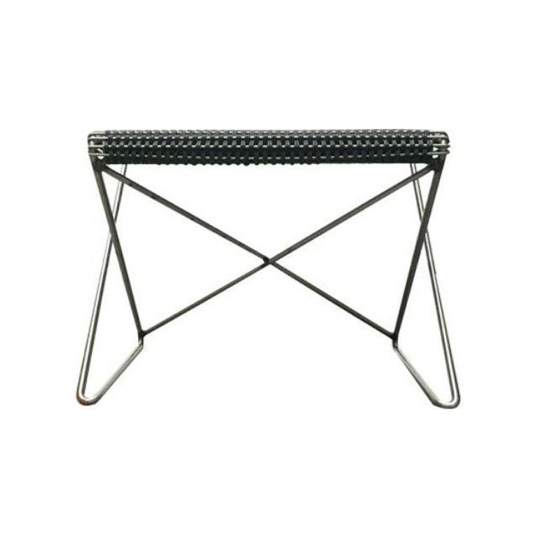 Ottomane ou tabouret Kreuzschwinger postmoderne allemand par Till Behrens, 1980