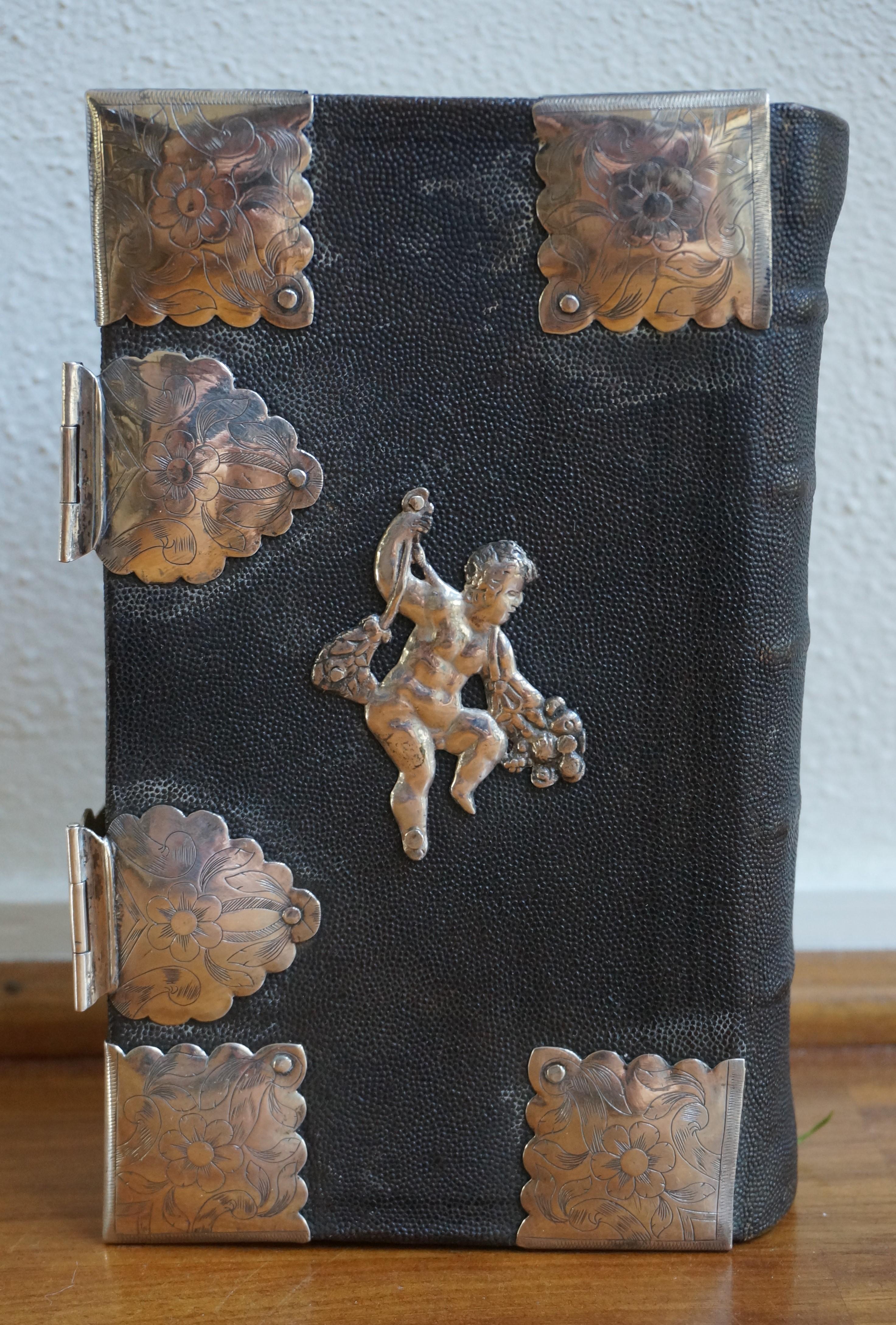Deutsches Gebetsbuch mit kunstvollen Silberbeschlägen, frühes 19. Jahrhundert im Angebot 4