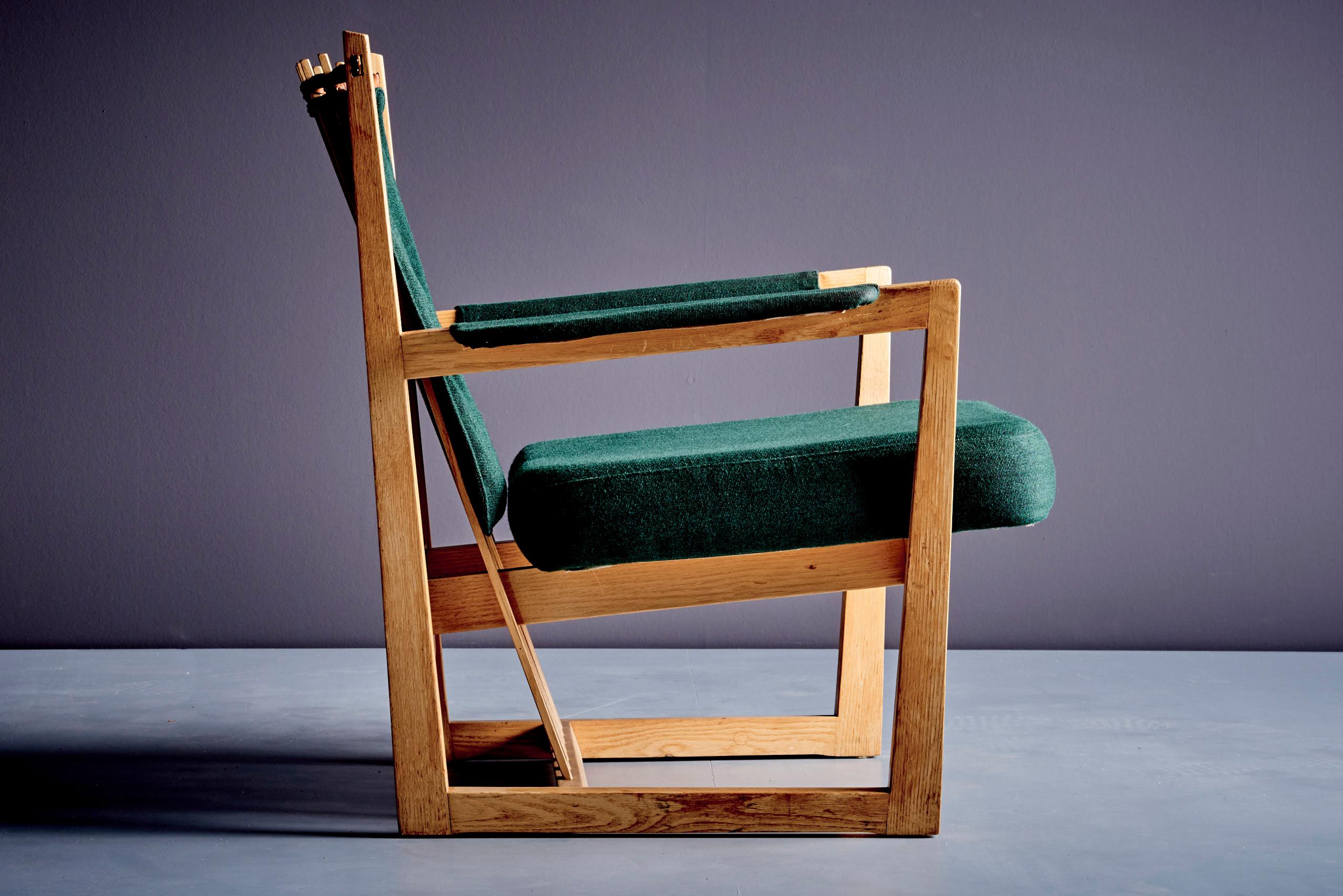 Metà XX secolo Sedia prototipo tedesca di Albert Haberer, anni '50 in vendita