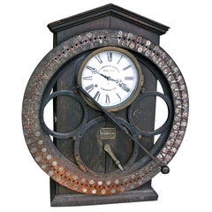 Antique German Punching Clock 1920s