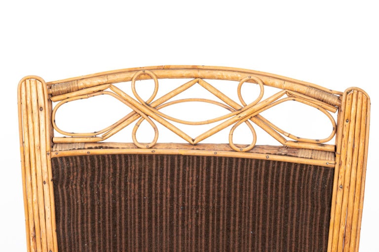German Rattan Armchairs For Sale at 1stDibs