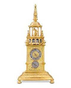 Türkis-Turret-Uhr der deutschen Renaissance