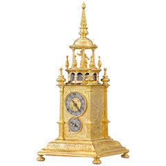 Antique German Renaissance Turret Clock