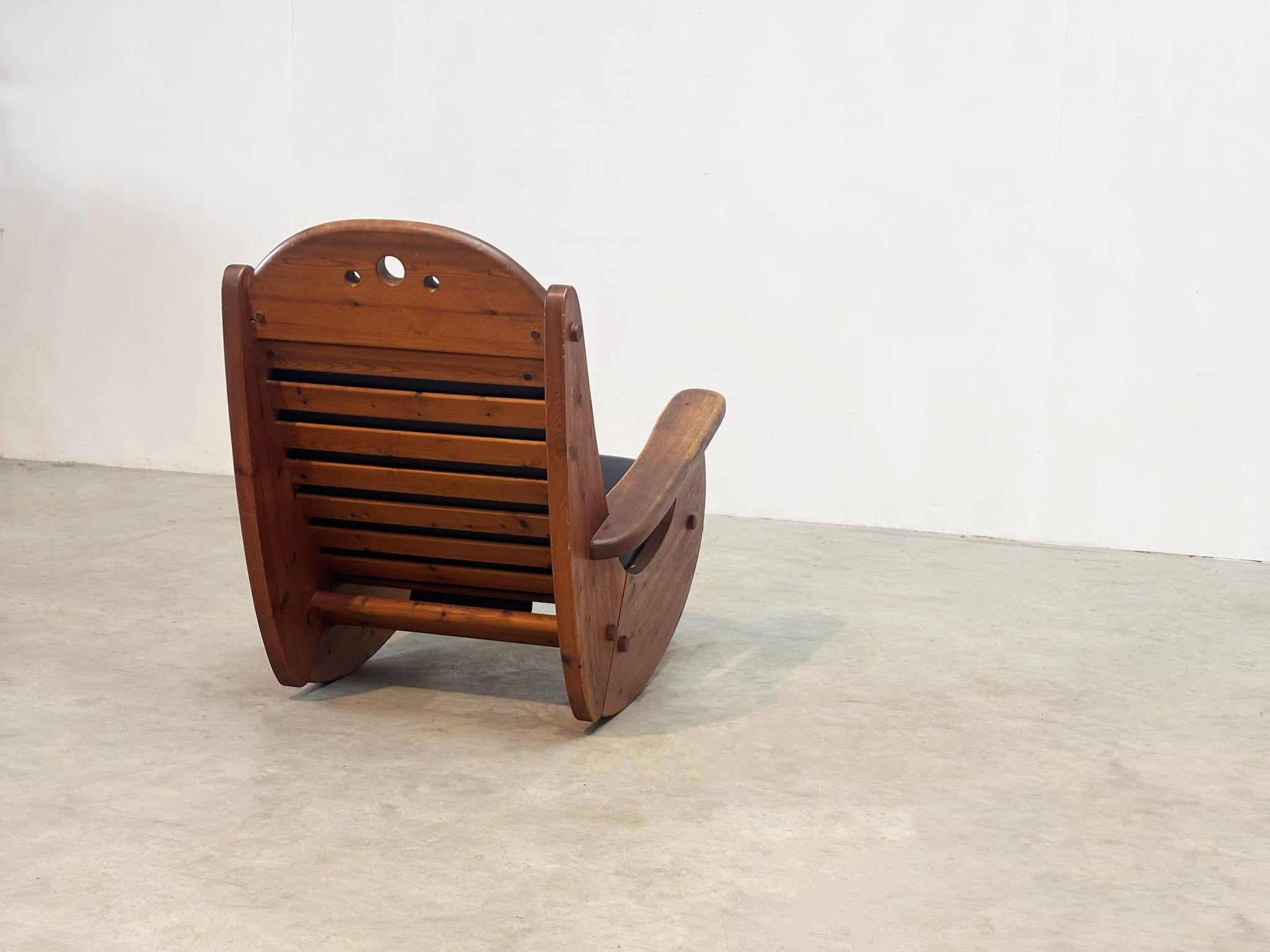 German rocking chair by Wasa Möbel For Sale at 1stDibs