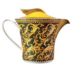 Retro German Rosenthal Porcelain Tea Pot Model Barocco by Versace