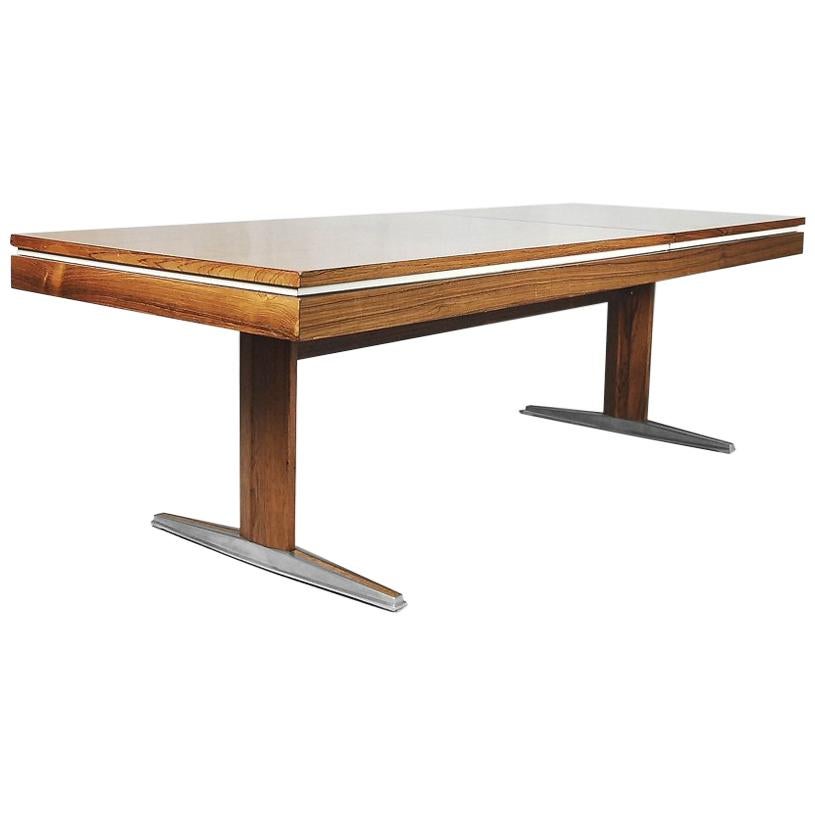 German Rosewood Modern Adjustable Table from E.M.Ü, 1960s For Sale