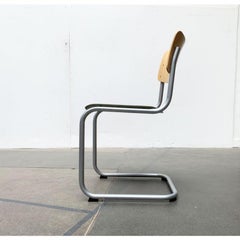 Chaise cantilever allemande S43 de Mart Stam pour Thonet, années 1920