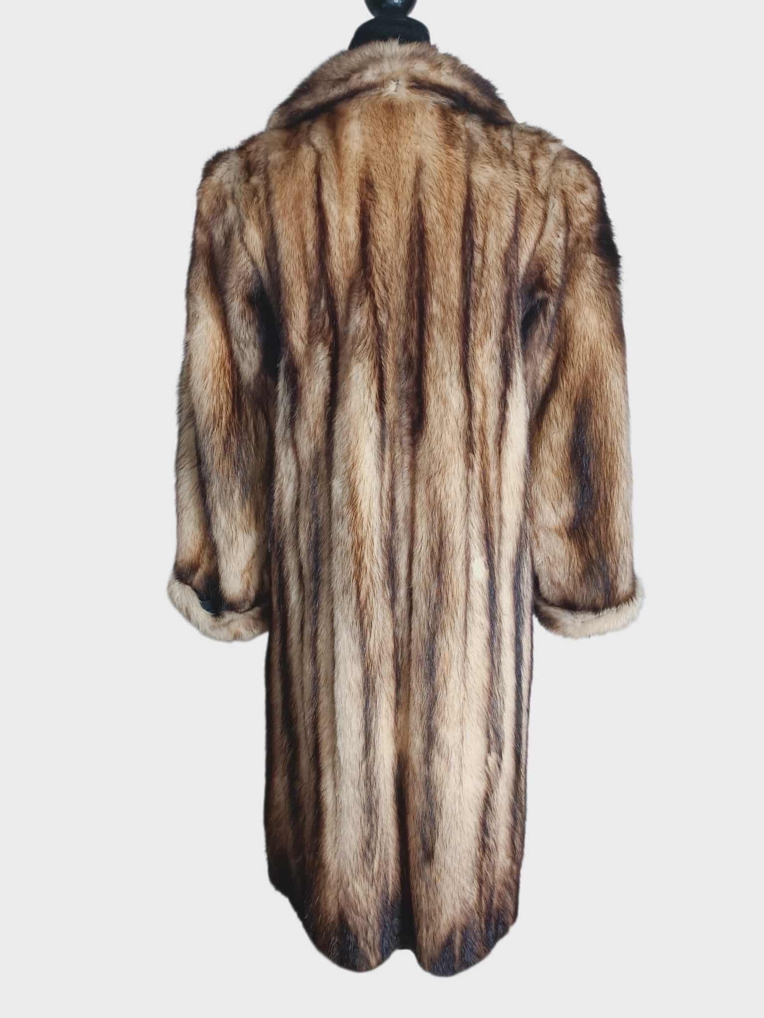 Pelliccia di zibellino tedesco taglia 6-8 in vendita 8