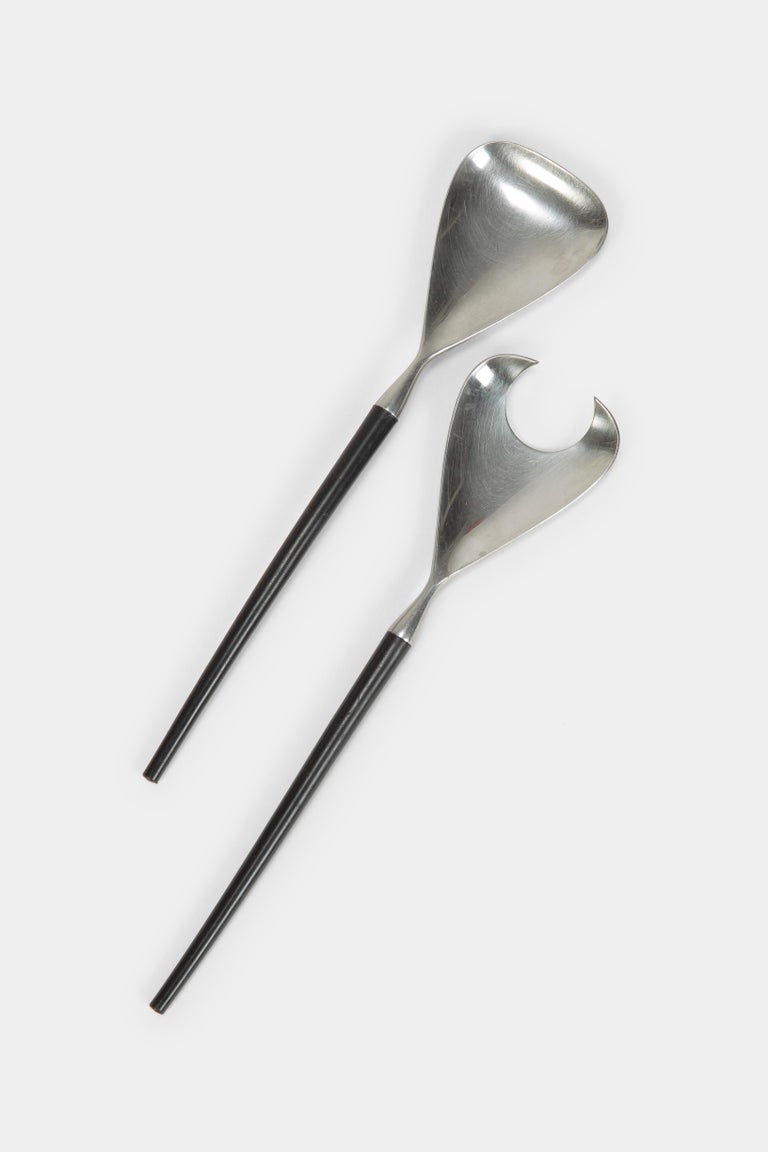 German Salad Cutlery Set WMF, 1960s at 1stDibs