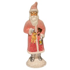 Vintage German Santa Claus Christmas Figure Papier-Mâché Sofina Boutique Kitzbühel